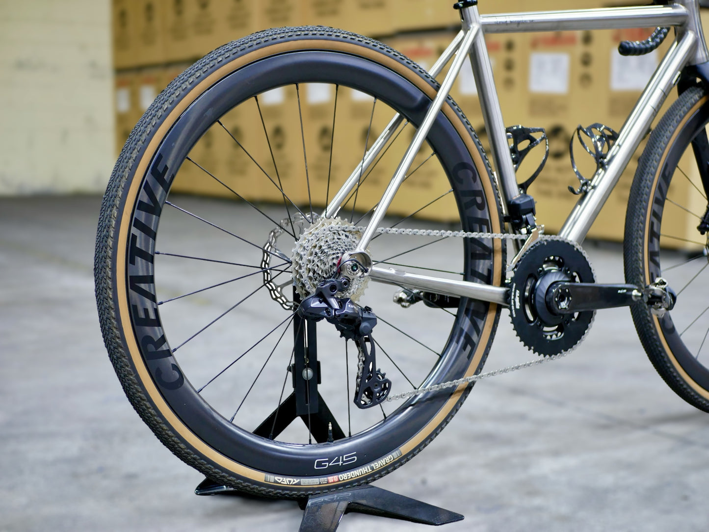 2025 CREATIVE G45 Gravel Wheelset image 9