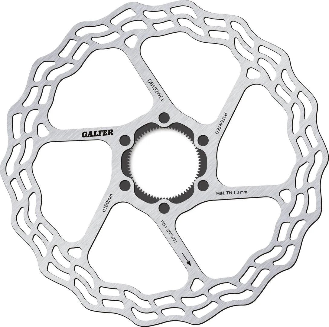 Galfer Ultra Light Road Disc Rotor - 160mm image