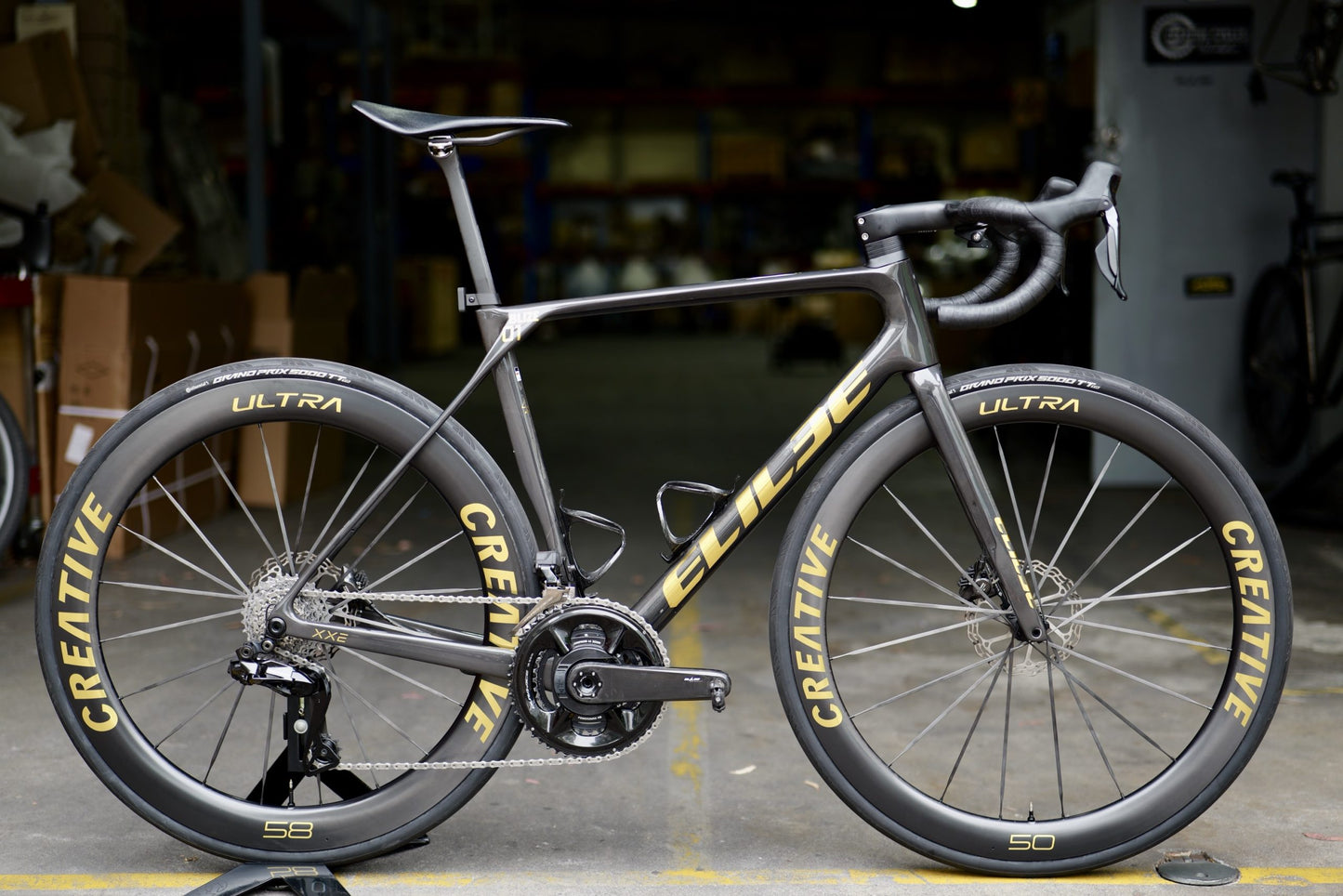 2025 CREATIVE ULTRA Disc Brake Wheelset - Limited Gold Edition image 11
