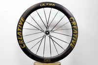 2025 CREATIVE ULTRA Disc Brake Wheelset - Limited Gold Edition - 50, Shimano HG image
