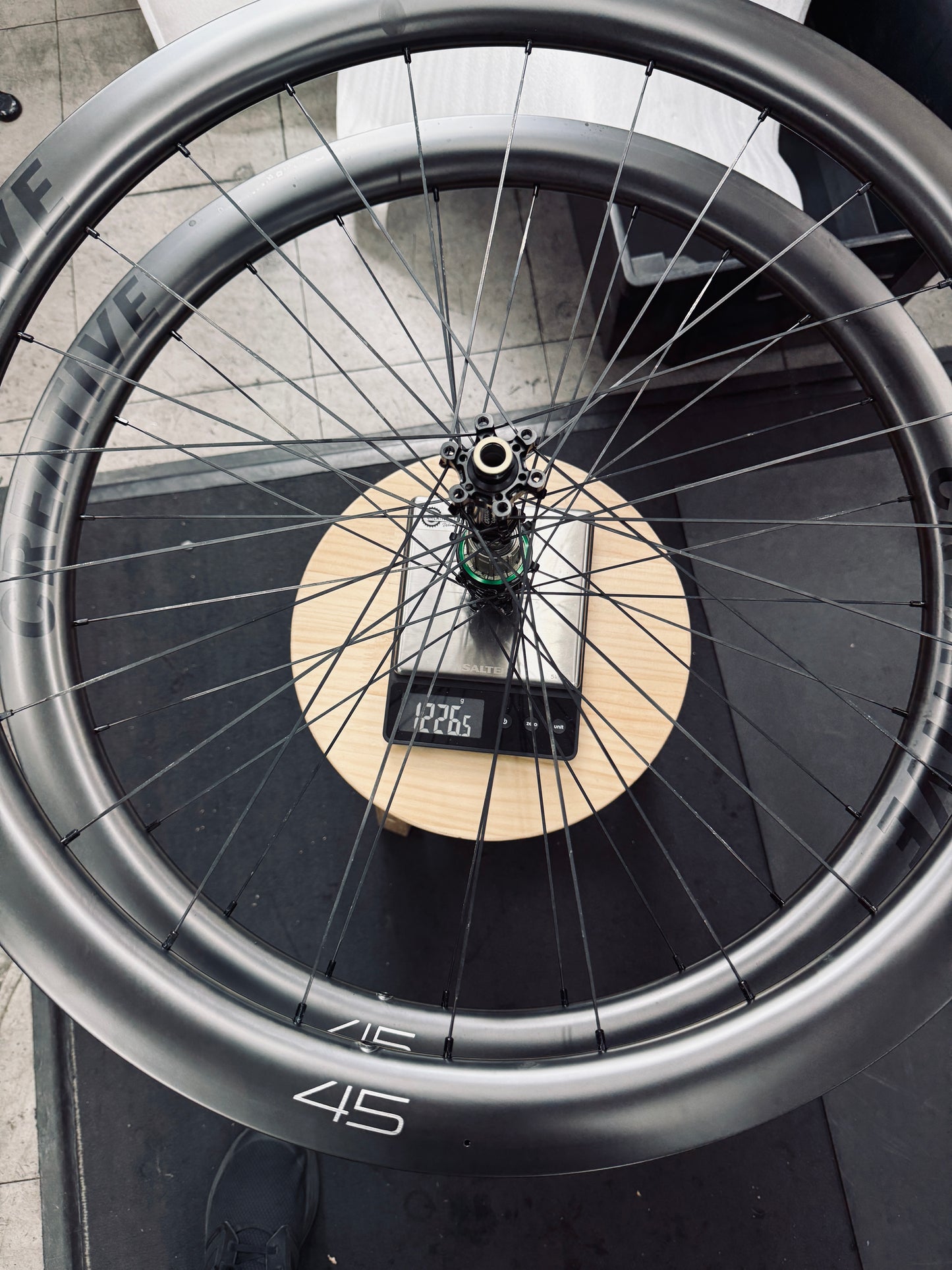 Extralite 45mm Disc Wheelset - Outlet 1226g