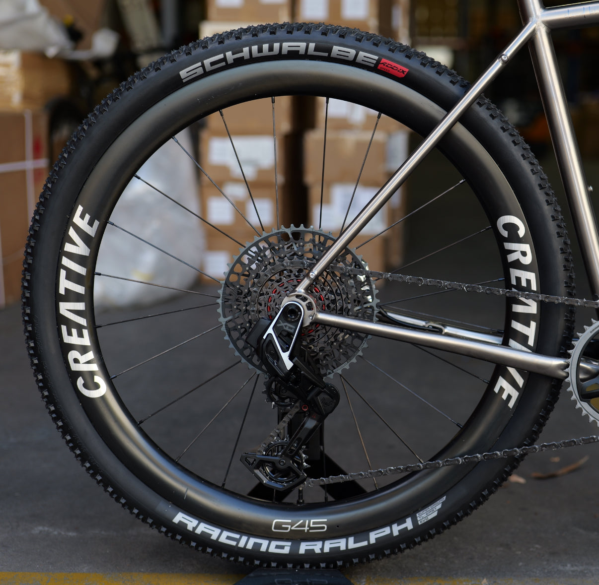 2025 CREATIVE G45 Gravel Wheelset - Team Edition